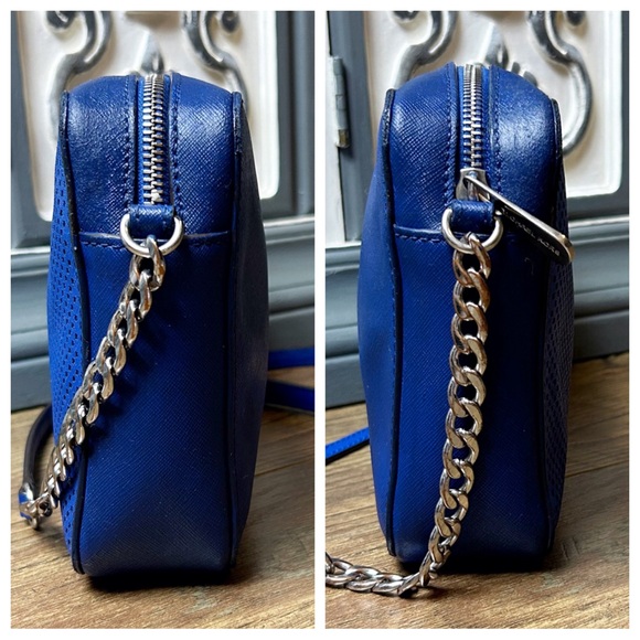 Michael Kors Jet Set Perforated Crossbody - Picture 4 of 10